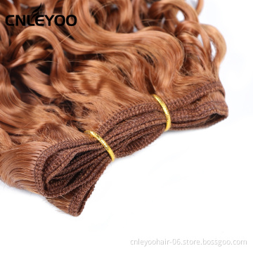 Water wave fashion braids odorless Synthetic Fiber Multicolor 8 Inch Lace Curly Hair Wig